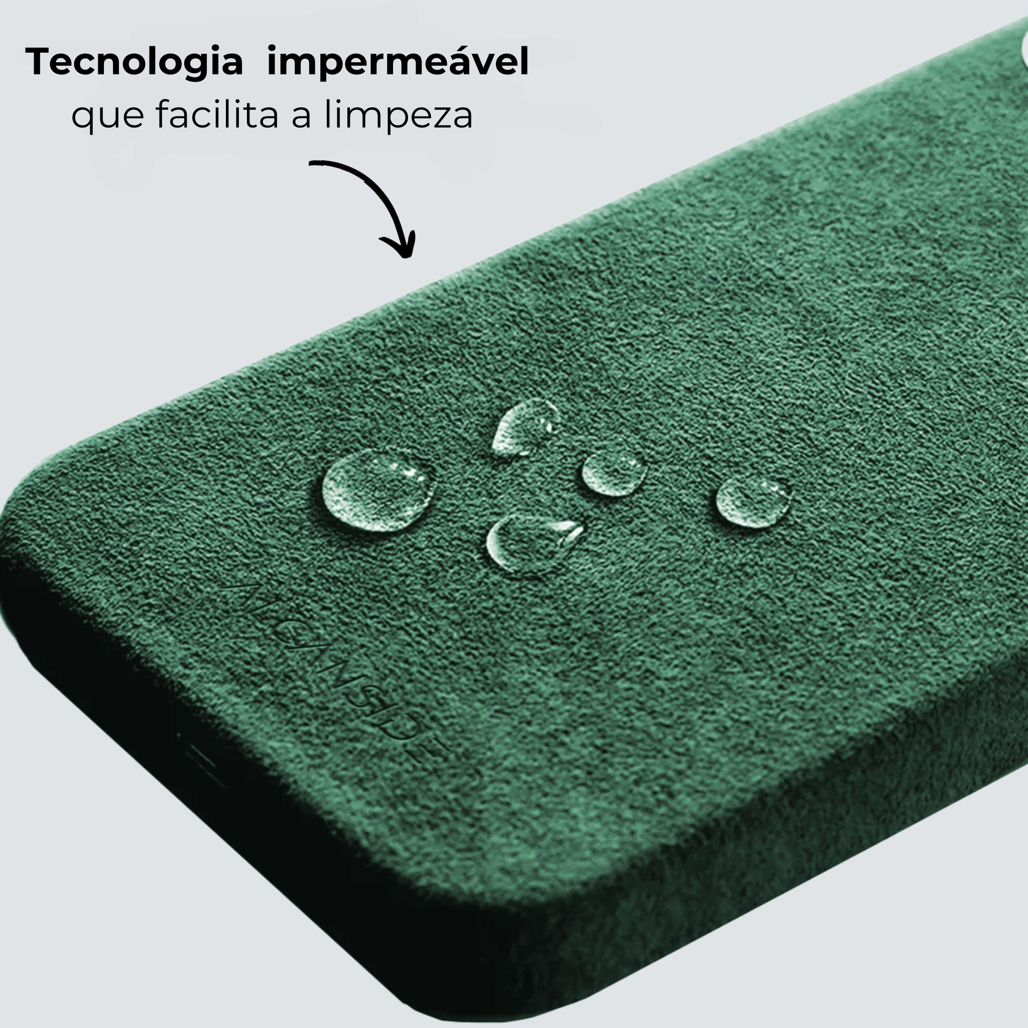 Alcantara-Hülle – Mitternachtsgrün 