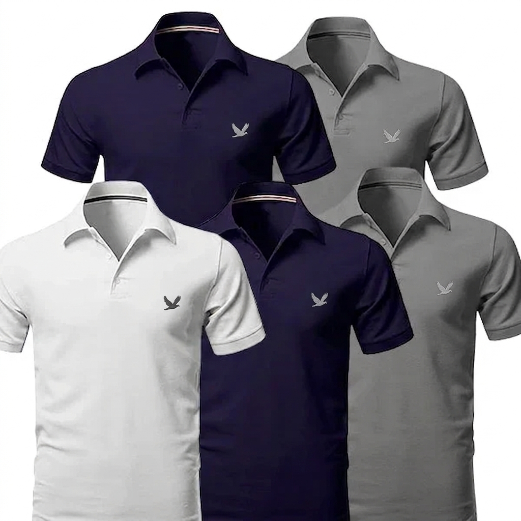 [BUY 3 GET 5]  PureClo™ Essential Polo Kit | Timeless Style