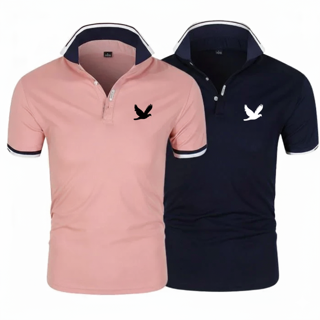 PureClo™ | 2er-Pack Essential Polo-Shirts [1 KAUFEN, 2 ERHALTEN] 