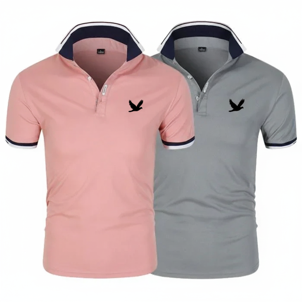 PureClo™ | 2er-Pack Essential Polo-Shirts [1 KAUFEN, 2 ERHALTEN] 