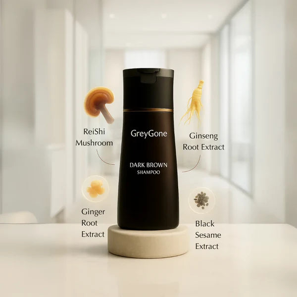 GreyGone™ Sofort-Haarfarben-Shampoo [50 % Rabatt + kostenloser Versand] 