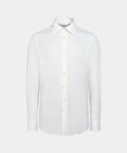 White Point Collar Shirt - Egyptian Cotton by Albini, Italy PURECLO