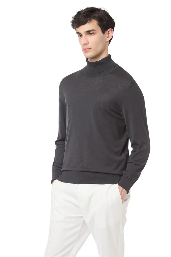 PURE | Raglan-Pullover mit Rundhalsausschnitt