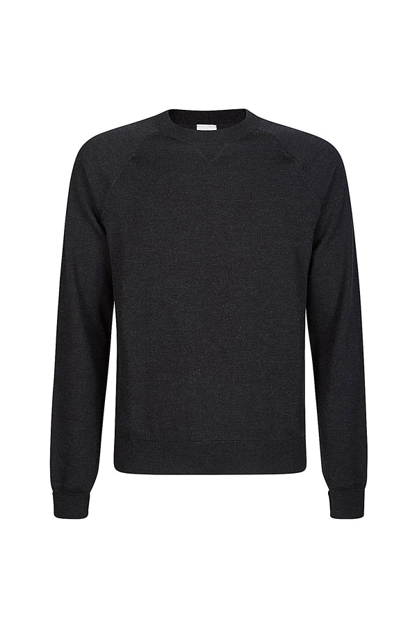 PURE | Raglan-Pullover mit Rundhalsausschnitt