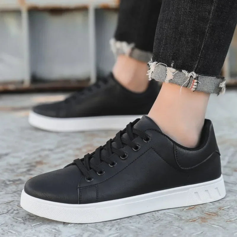 Elegant Men's Leather Shoes - Pure - PURECLO