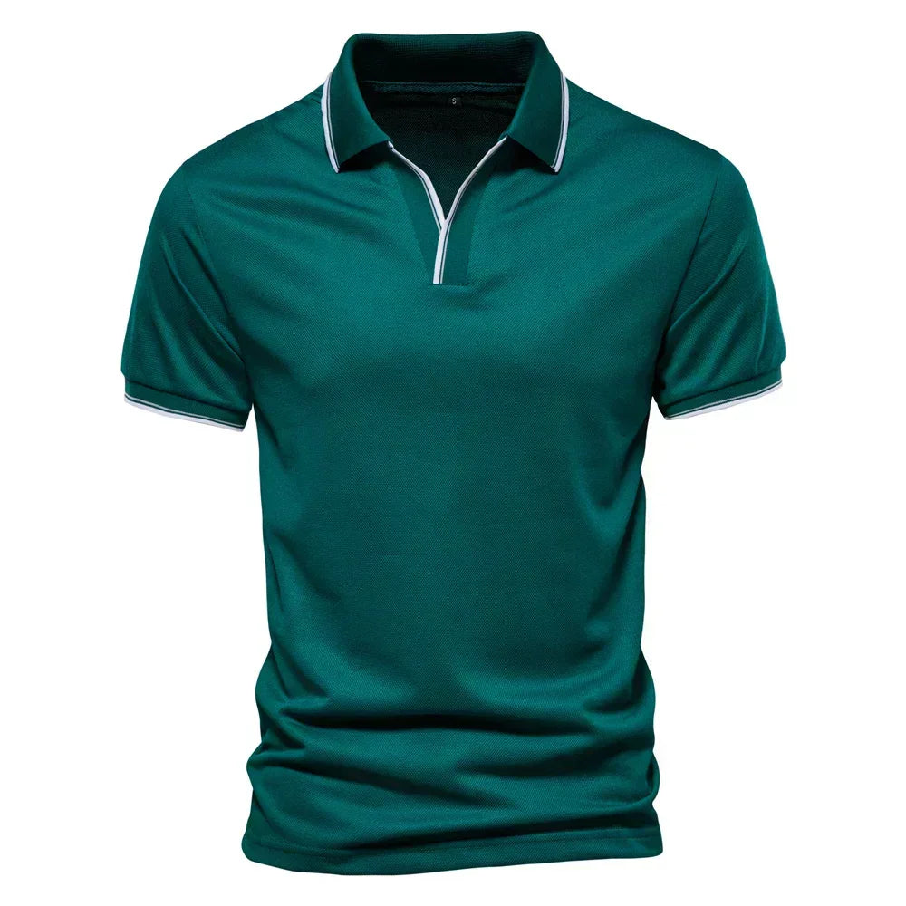 Herren-Poloshirt Refiny – Pure