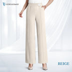 Pure&amp;Clo – Ultraweiche, bequeme High-Rise-Hose mit elastischem Bund 
