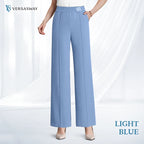 Pure&amp;Clo – Ultraweiche, bequeme High-Rise-Hose mit elastischem Bund 