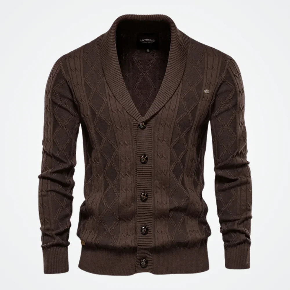 Men's Cardigan Manchester - Pure - PURECLO