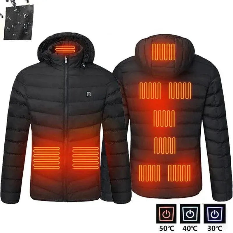 PureClo™ | PowerWarm Heated Puffer Jacket – Stay Warm Anywhere