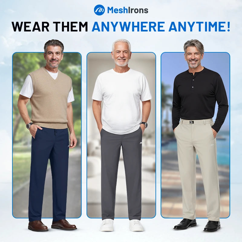 Pure TimelessFlex – Klassische Hose mit geradem Schnitt und 4-Wege-Stretch 