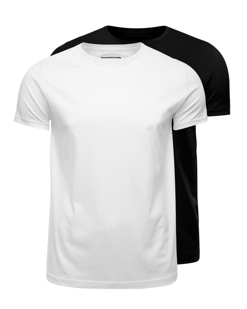 PURE - 2er-Pack Premium-T-Shirts aus Pima-Baumwolle