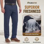 GlideActive - Ultra-Stretch Comfort Casual Pants