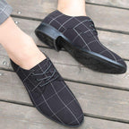Men's Barone Lace-Up Shoes - Pure - PURECLO