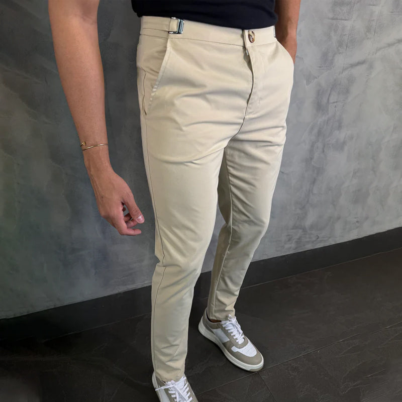 ⏰ LAST DAY 50% OFF! Men's Stretch Slim Fit Pants – Skinny But Comfy