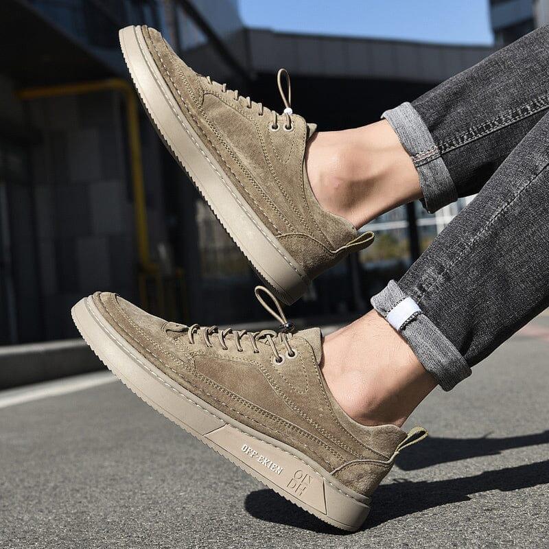 Casual Urban Houston Sneakers Suede - Pure - PURECLO