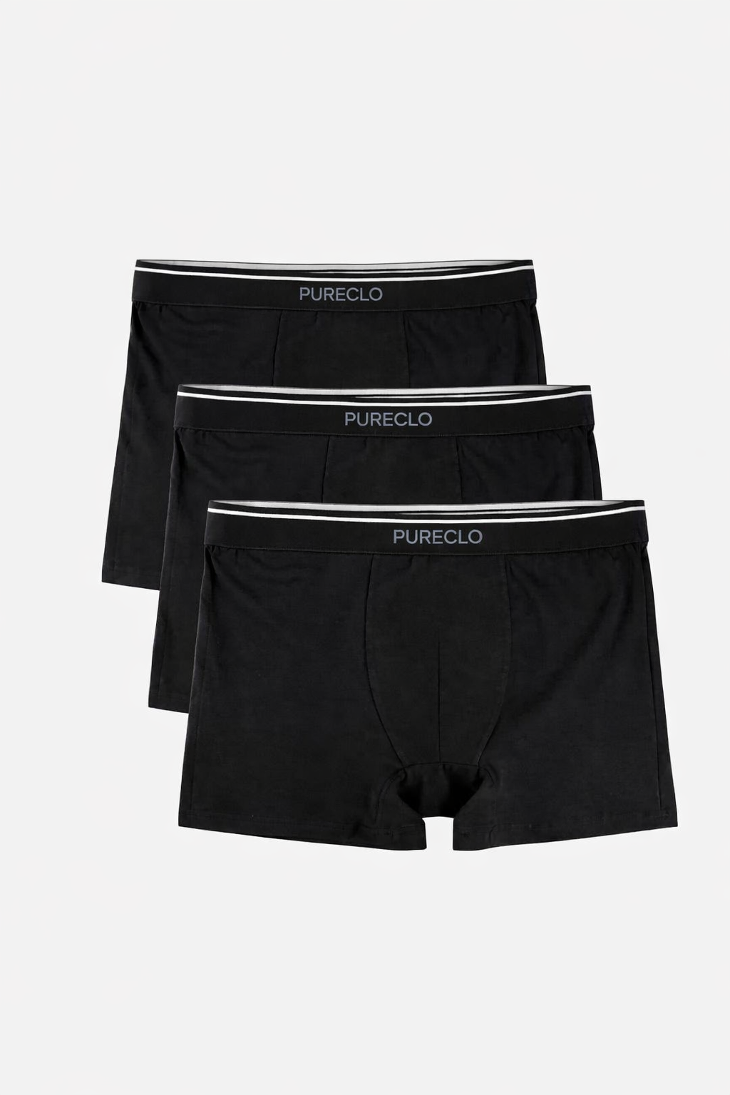 PURE - 3er-Pack Premium-Baumwoll-Boxershorts